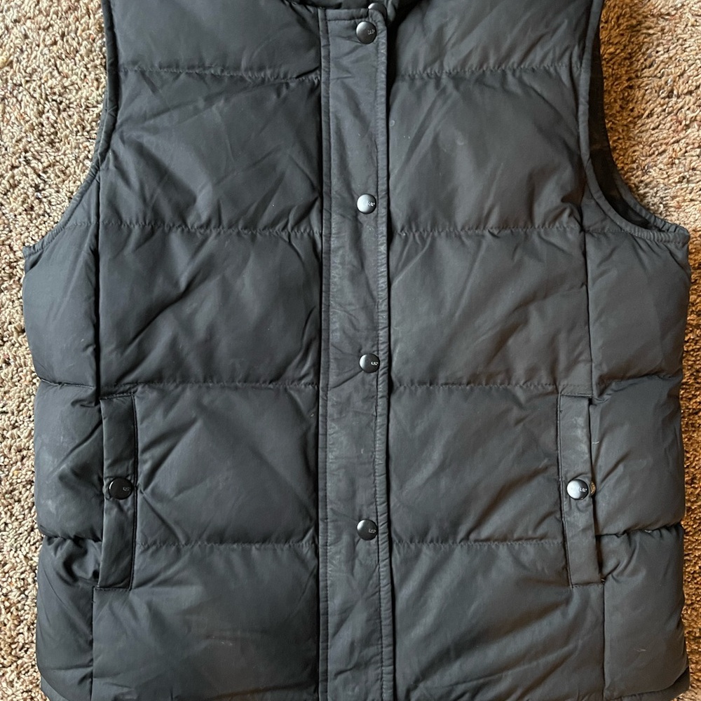 GAP Black Puffer Vest
